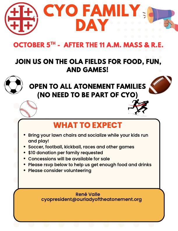 CYO Family Day 